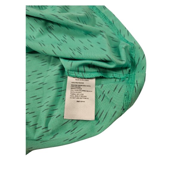 Reebok Women's Green Quarter Zip Mockneck Athletic Top - Size L - Picture 7 of 7